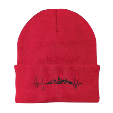 Heartbeat V2 Embroidered Beanie